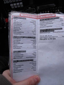 Nödchecklista
